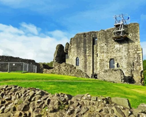 Dundonald Castle Paint By Number