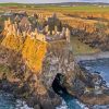 Dunluce Castle Ireland Paint By Number