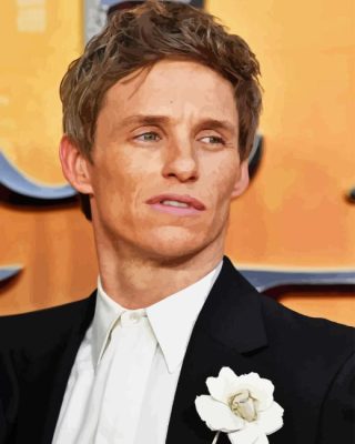 Eddie Redmayne Actor Paint By Number