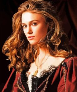 Elizabeth Swann Character Paint By Numbers