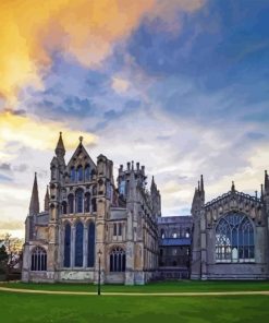 England Ely Cathedral Paint By Numbers