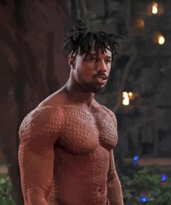 Erik Killmonger Paint By Number