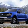 Blue F150 Ford Paint By Number