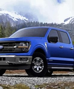 Blue F150 Ford Paint By Number