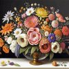 Floral Still Life Paint By Numbers