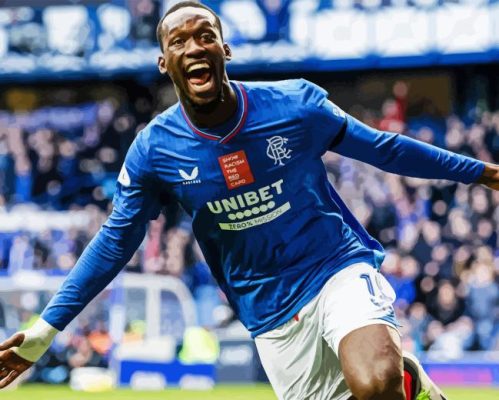 Football Rangers Player Paint By Numbers