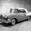 Black And White Ford Edsel Paint By Numbers