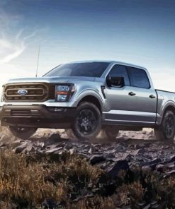 Grey Ford F 150 Car Paint By Numbers