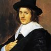 Portrait Of A Man By Frans Hals Paint By Numbers