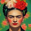 Frida Kahlo With Flowers Paint By Number