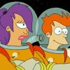 Fry And Leela Futurama Paint By Number