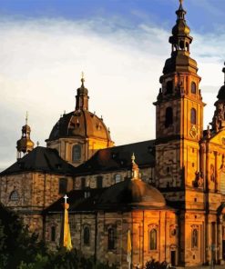 Fulda Cathedral Germany Paint By Numbers