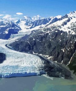 Glacier Bay National Park Paint By Numbers