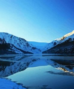 Glendalough Lake Paint By Number