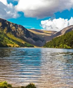 Glendalough Lake Paint By Numbers