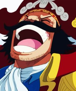 Gol D Roger One Piece Paint By Numbers