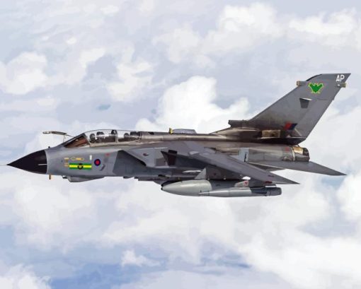 Gr4 Tornado Aircraft Paint By Numbers