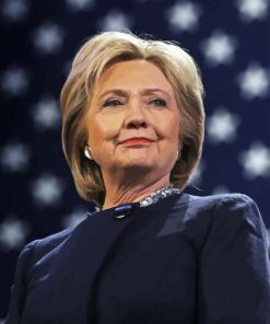 Hillary Clinton Paint By Number