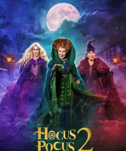 Hocus Pocus 2 Poster Paint By Number