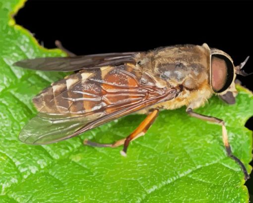 Horse Fly Insect Paint By Number