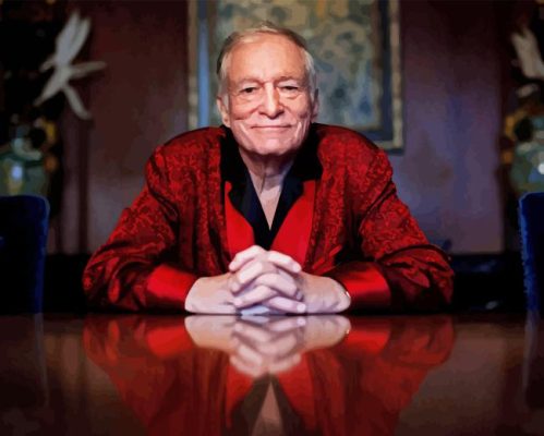 Hugh Hefner American Publisher Paint By Number
