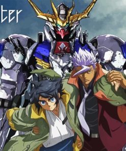 Iron Blooded Orphans Characters Paint By Number