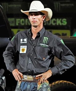 JB Mauney Cowman Paint By Number