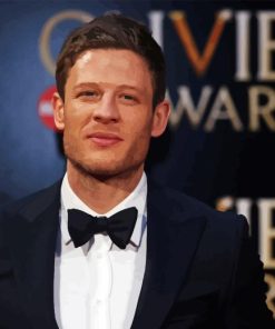 Classy James Norton Actor Paint By Number