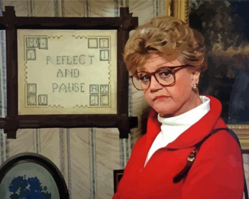 Jessica Fletcher Character Paint By Numbers