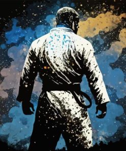 Jiu Jitsu Man Paint By Number