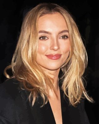 Jodie Comer Actress Paint By Numbers