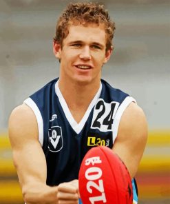 Football Player Joel Selwood Paint By Number