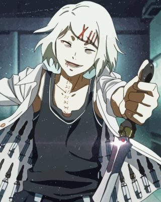 Juuzou Suzuya Character Paint By Numbers