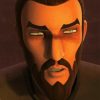 Kanan Jarrus Star Wars Character Paint By Numbers