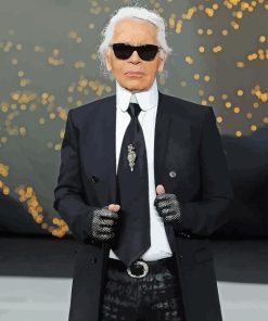 Classy Karl Lagerfeld Paint By Numbers