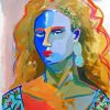 Colorful Woman By Kelsey Howard Paint By Number