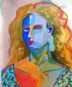 Colorful Woman By Kelsey Howard Paint By Number