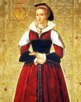 Portrait Of Lady Jane Grey Paint By Numbers