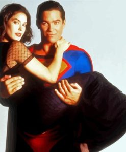 Lois And Clark Movie Characters Paint By Number