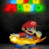 Mario Movie Poster Paint By Numbers