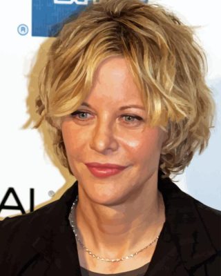 Meg Ryan Paint By Number