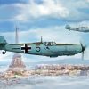 Messerschmitt Bf 109 Aircraft Paint By Number