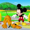 Mickey Mouse Clubhouse Paint By Number