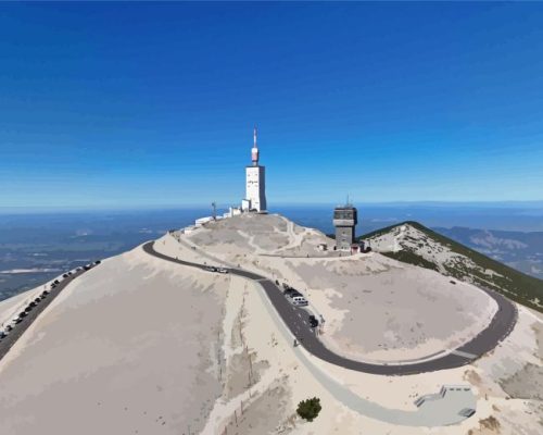 Mount Ventoux In France Paint By Numbers