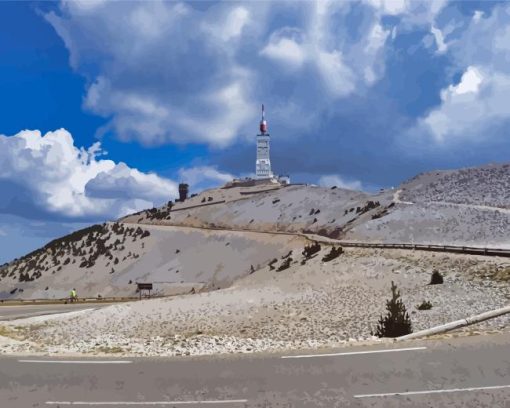 Mount Ventoux Paint By Number