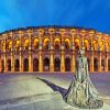 Nimes Amphitheatre France Paint By Number