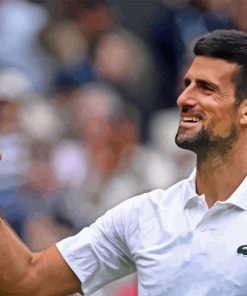 Novak Djokovic Player Paint By Numbers