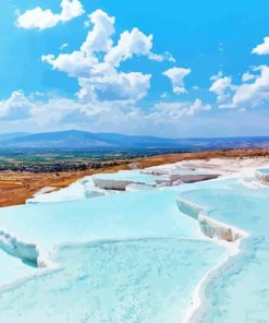 Pamukkale City Paint By Number