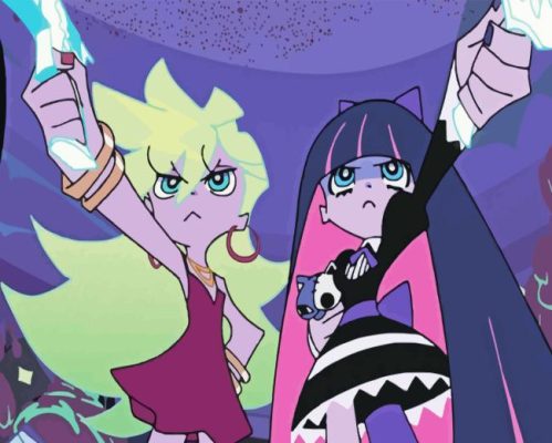 Panty And Stocking Paint By Number