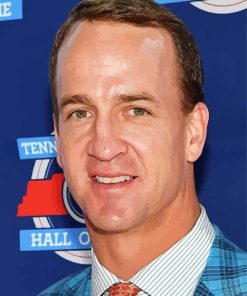 Handsome Peyton Manning Paint By Number